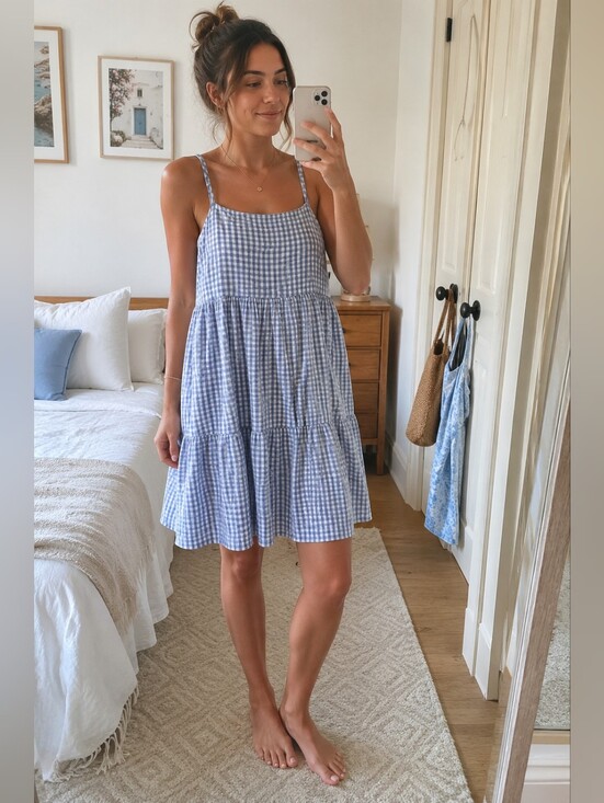 Brixton Dresses & Skirts - 3/$20! Brixton Gingham Dress